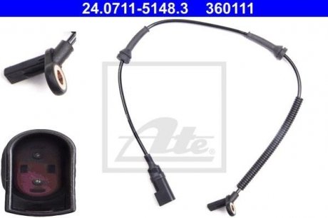 Датчик ABS перед. Ford Connect 03- ATE 24.0711-5148.3