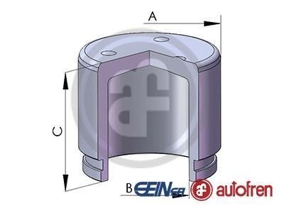 Элементы тормозного суппорта AUTOFREN D025123 (фото 1)