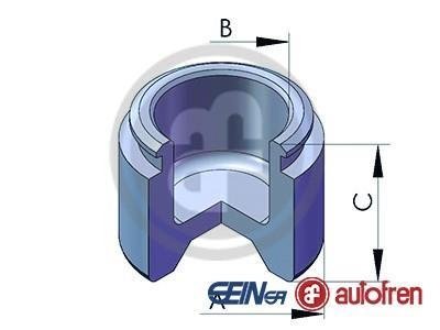 Елементи гальмівного супорта AUTOFREN D025345