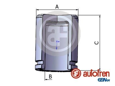 Поршень суппорта Corolla 01-07 33,9*47,65mm AUTOFREN D025550 (фото 1)