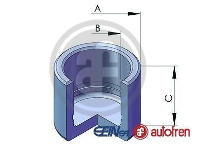 Поршень циліндра супорта AUTOFREN D025651