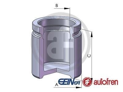 Елементи гальмівного супорта AUTOFREN D02570