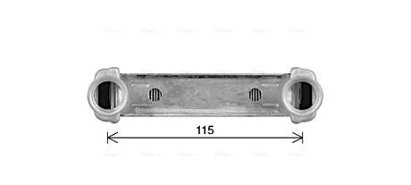 Радиатор отопителя салона PSA Jumpy Expert 16>, C4 Picasso 13>, 5008 16> AVA COOLING CN6339
