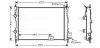 Радіатор охолодження двигуна Nissan Qashqai (06-14) 1.5 DCI AVA AVA COOLING DNA2287 (фото 1)