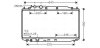 Радіатор, Система охолодження двигуна AVA COOLING HD2191 (фото 1)