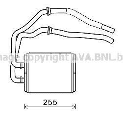 Радіатор опалювача салону Iveco Daily 06> AVA AVA COOLING IV6105