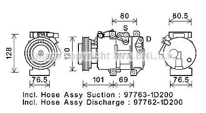 Компресор AVA COOLING KAK275