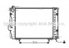 Радиатор охлаждения двигателя MB W124 MT/AT + AC 89-96 AVA COOLING MSA2072 (фото 2)