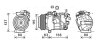 Компрессор кондиционера Renault Megane III, Scenic III (08-) 1.2TCe, 1.6DCi (RTA AVA COOLING RTAK630 (фото 1)