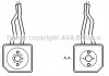 Радиатор масляный VARIOUS AUDI/VW/SEAT/FORD (Ava) AVA COOLING VN3106 (фото 3)