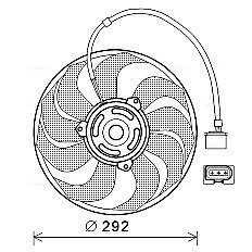 Вентилятор AVA COOLING VN7533 (фото 1)