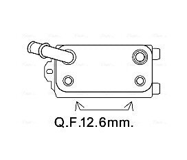 Радиатор масляный FORD MONDEO/VOLVO (выр-во AVA) AVA COOLING VO3170