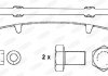 Колодки гальмівні, WVA 29030, WVA 29113 BERAL BCV29030BK (фото 2)