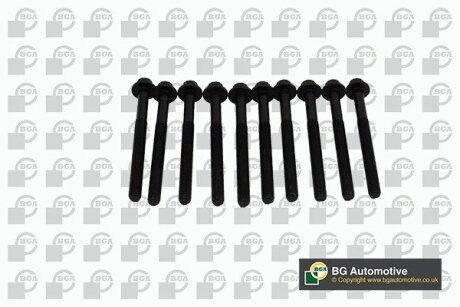 Комплект болтів з головкою системи TORX з чорного металу BGA BK3605
