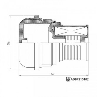 ФИЛЬТР АКПП BLUE PRINT ADBP210102 (фото 1)