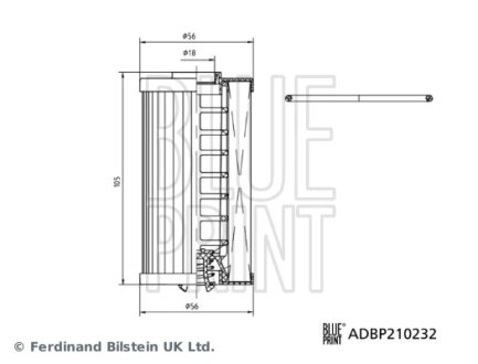 Фільтр АКПП BLUE PRINT ADBP210232
