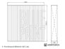 Фільтр салону BLUE PRINT ADBP250033 (фото 2)
