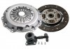 FORD К-кт сцепления (диск+корзина+подшипник) Fiesta,Focus II,Mondeo IV 1.4/1.6 16V 99- BLUE PRINT ADF1230143 (фото 1)