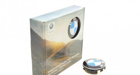 Колпачок колесного диска к-кт 4 шт. BMW 36122455269