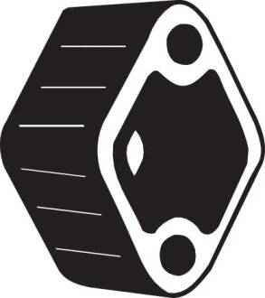 Кронштейн, система відведення ВГ BOSAL 255884