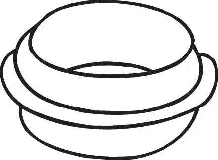 Комплект ущільнень, система відведення ВГ BOSAL 256002