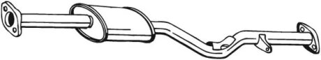Глушник передній Mitsubishi L200 97- BOSAL 280121