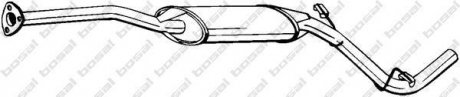 Глушник середня частина SKODA FELICIA 94-98 (282-755) BOSAL 282755