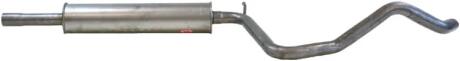 Глушник, алюміній. сталь, передня частина VW GOLF 15-20 BOSAL 284997