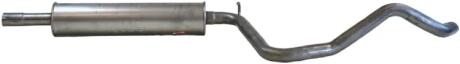 Глушник, алюміній. сталь, передня частина VW GOLF 17-19 BOSAL 284999