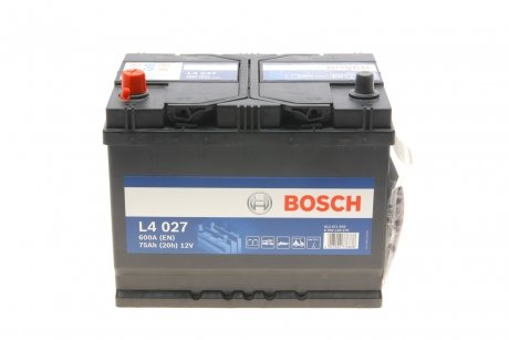 Акумуляторна батарея 75А BOSCH 0 092 L40 270