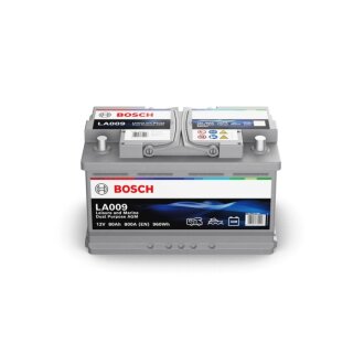 Акумулятор 12В/80/800/22,76кг BOSCH 0092LA0090