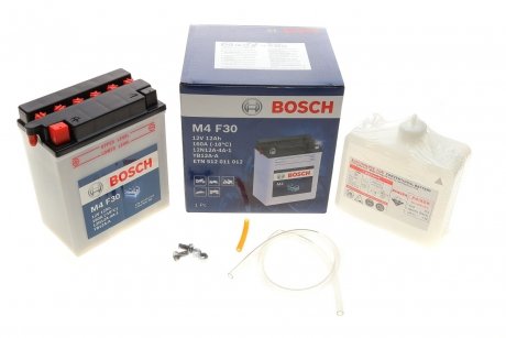 Акумулятор кислотний 12Ah 160A BOSCH 0092M4F300 (фото 1)