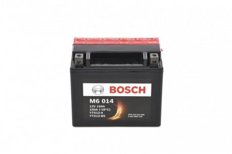 Акумулятор сухозаряджений AGM 10Ah 150А BOSCH 0 092 M60 140 (фото 1)