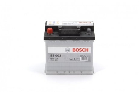 Акумуляторна батарея 12В/45Ач/400А BOSCH 0092S30030