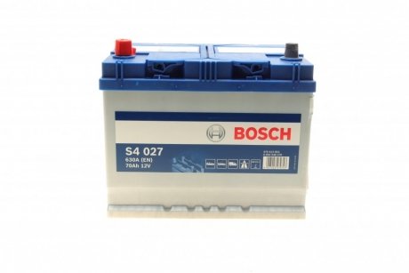 Акумуляторна батарея 12В/70Ач/630А BOSCH 0 092 S40 270