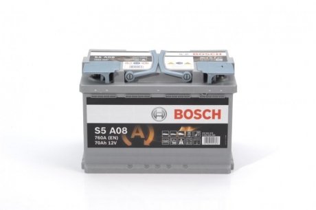 Акумуляторна батарея 12В/70Ач/760А BOSCH 0 092 S5A 080 (фото 1)