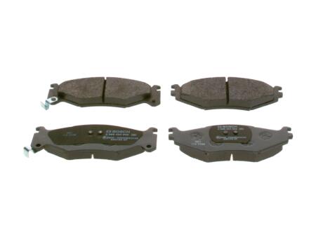 Комплект гальмівних колодок BOSCH 0986424892