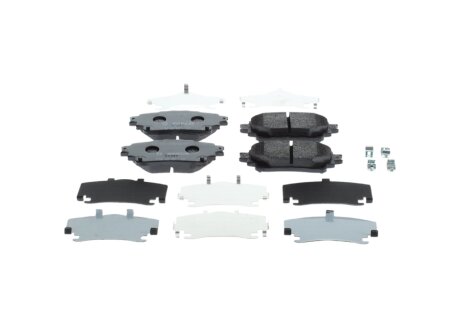 Комплект гальмівних колодок BOSCH 0986460043