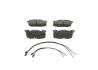 Тормозные колодки перед. (с датч.) PEUGEOT 106 -96. RENAULT 19 1,6. BOSCH 0986461763 (фото 1)