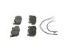 Тормозные колодки перед. (с датч.) PEUGEOT 106 -96. RENAULT 19 1,6. BOSCH 0986461763 (фото 4)