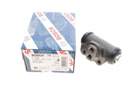 MITSUBISHI Тормозной цилиндр задний левый L300 BOSCH 0986475718