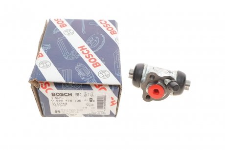 Цилиндр тормозной рабочий BOSCH 0 986 475 735 (фото 1)