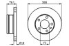 Тормозной диск BOSCH 0986478041 (фото 1)