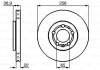 Тормозной диск BOSCH 0986478988 (фото 6)