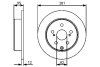 Диск тормозной BOSCH 0986479419 (фото 1)