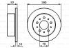 Диск гальмівний задн COATED BOSCH 0 986 479 B63 (фото 6)