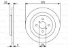 Диск гальмівний задн COATED BOSCH 0986479C05 (фото 6)