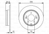 HYUNDAI Тормозной диск задн. Sonata 06- BOSCH 0986479T49 (фото 1)