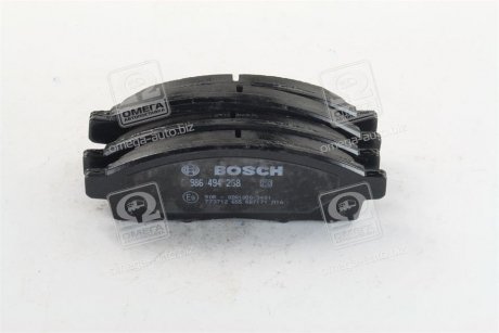 Гальмівні колодки дискові BOSCH 0 986 494 268