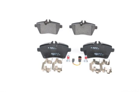 Колодки гальмівні перед. DB (W169) A 170 04- BOSCH 0986494290